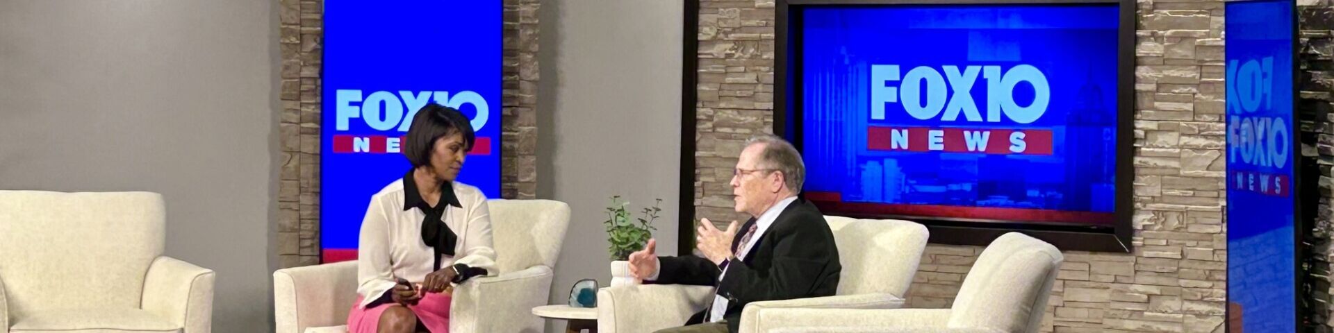 FOX10 studio interview