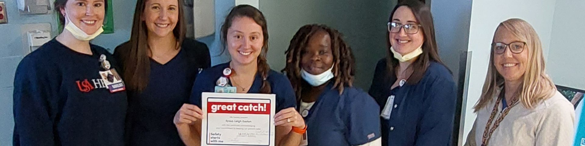Two employees win Great Catch awards