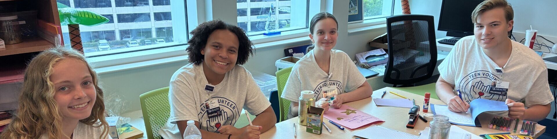 Hospital teen summer program